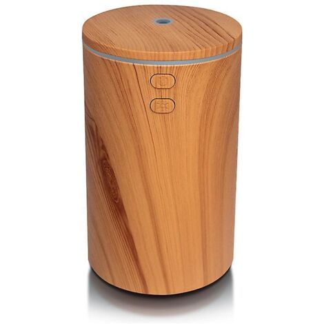 Diffuseur d'huiles essentielles USB - Humidificateur d'air ultrasonique 60 ml avec mode de brumisation réglable, 7 couleurs de lumières LED, arrêt automatique en cas de manque d'eau (1/5)