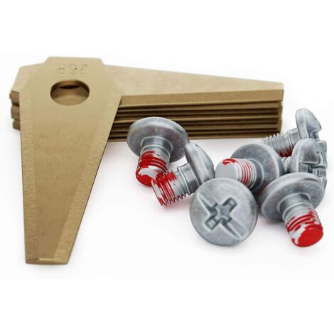 Lames de rechange renforcées en titane pour tondeuse Bosch Indego (1/5)