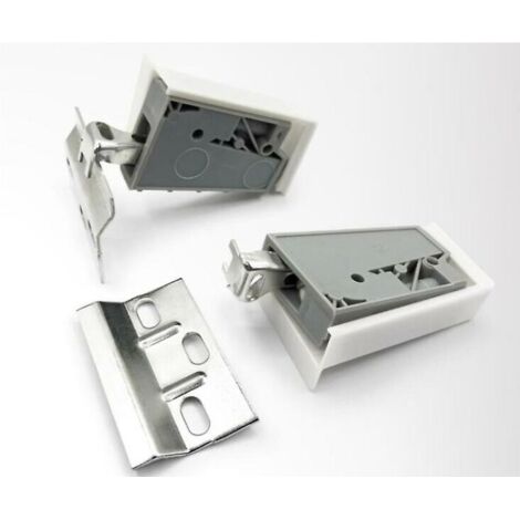Supports de suspension pour armoires de cuisine en acier galvanisé (2 pièces) (1/5)