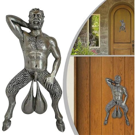 Sonnette décorative en résine : sculpture de jardin extérieure (1/5)