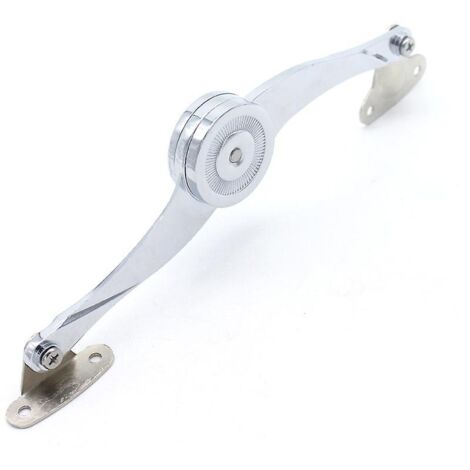 Lot de 2 charnières de levage pour porte de placard - Angles d'ouverture réglables (75/90/110) - Clé hexagonale incluse (1/5)