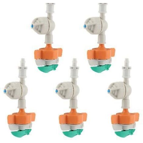 Ensemble de 5 arroseurs rotatifs anti-gouttes suspendus pour l'irrigation du jardin (1/5)