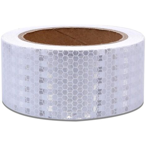 Ruban réfléchissant blanc, 2 rouleaux (1/5)