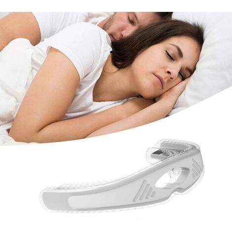 Solution anti-ronflement ajustable, bloque-ronflement blanc (1/4)