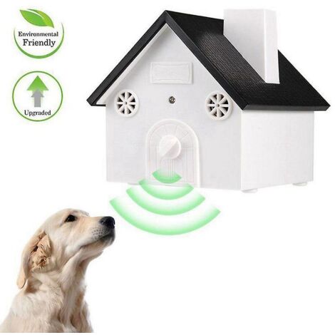 Dispositif anti-aboiements à ultrasons Home Safe pour chiens de petite, moyenne et grande taille (1/5)