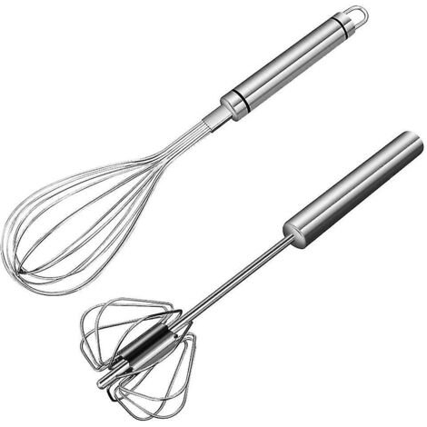 Ensemble de fouets de cuisine en acier inoxydable pour mélanger les œufs, les sauces et la mousse (1/3)