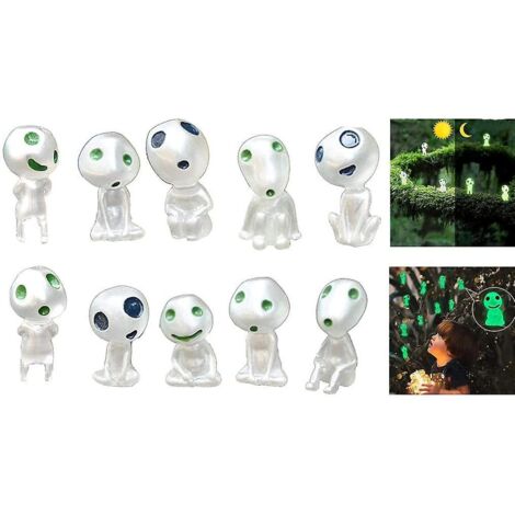 Lot de 10 figurines lumineuses d'elfes de l'arbre Mononoke (1/5)