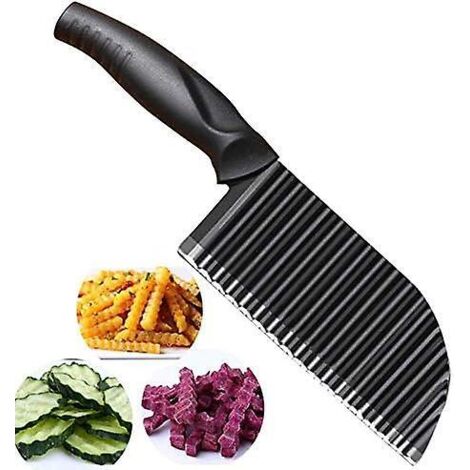 Coupe-légumes et frites manuel en acier inoxydable (1/5)