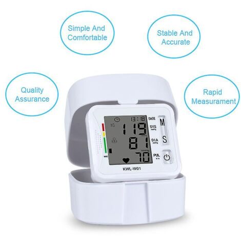 Tensiomètre portable automatique avec détection des arythmies et brassard ajustable (1/5)