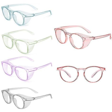 Lunettes de sécurité bloquant la lumière bleue avec protection antibuée et anti-pollen (1/4)