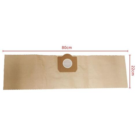 Lot de 10 sacs à poussière en papier pour aspirateur eau et poussière Kärcher WD3, WD3P, WD4 (1/3)