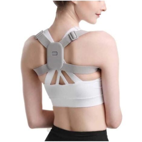 Correcteur de posture intelligent à vibration LED pour le dos et les épaules, rappel inductif, unisexe (1/5)
