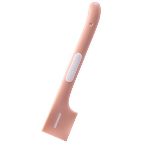 Cuillère rose non toxique pour chat, idéale pour servir facilement les aliments humides pour animaux. (1/4)