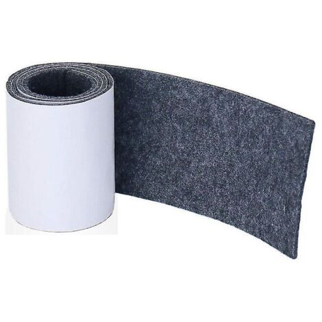 Bandes de feutre autocollantes de protection, longueur 100 cm, pour meubles en parquet, 100 x 5 x 0,5 cm (1/5)