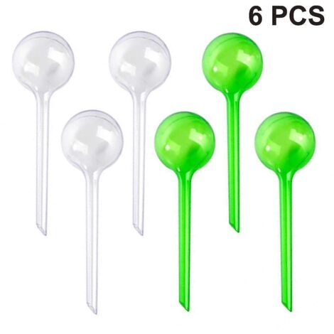 Lot de 6 dispositifs d'arrosage automatiques à billes en plastique pour un arrosage facile (1/5)