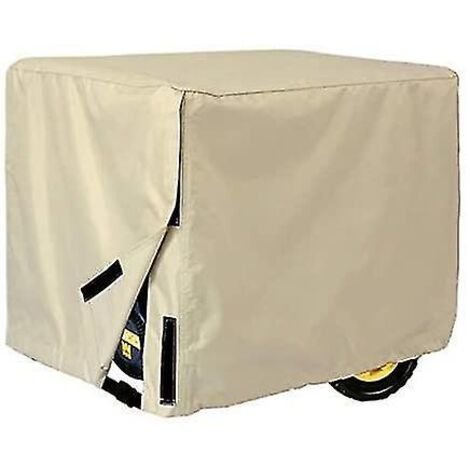 Housse de protection portable résistante au soleil pour la plupart des générateurs - Grise (1/5)