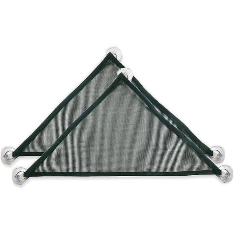 Hamac pour dragon barbu (lot de 2) - Décoration et accessoires pour reptiles (lézards, geckos) - Lit suspendu, fauteuil inclinable, échelle - 33 x 33 x 48 cm (1/5)