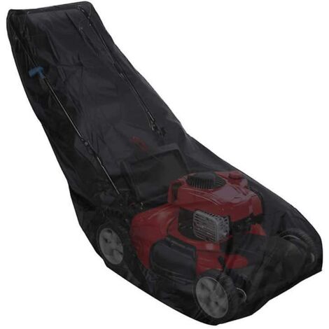 Housse imperméable pour tondeuse à gazon 210D avec cordon de serrage et sac de rangement pour une utilisation intérieure/extérieure, 188 x 63,5 x 99 cm (1/4)