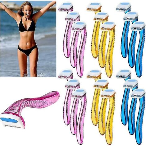 Kit de 18 pièces pour l'épilation du maillot et le soin du corps - Accessoires de voyage durables pour l'épilation pubienne et le soin du corps (1/4)