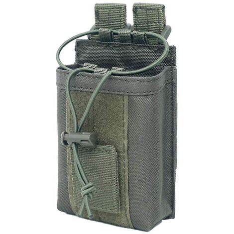 Pochette radio Molle en nylon étanche pour ceinture, usage policier et militaire (1/5)