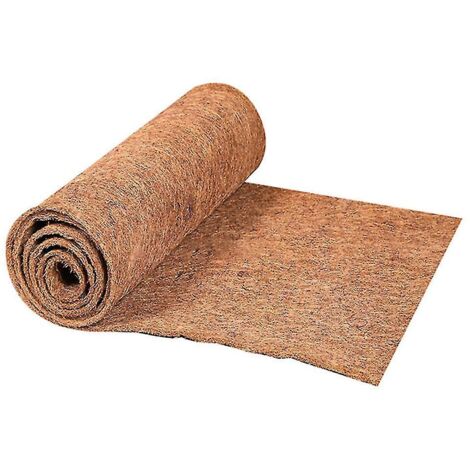 Tapis de revêtement en fibre de coco pour terrarium de reptiles de 80 x 40 cm (1/5)