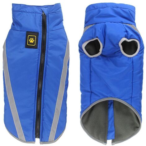 Veste d'automne et d'hiver pour chien en coton épais extra large - Vêtements d'extérieur pour animaux de compagnie (1/5)