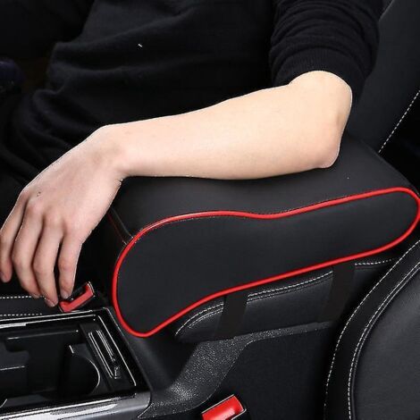 Coussin universel pour accoudoir de voiture, coussin pour console centrale, coussin de siège, protection pour véhicule, noir (1/5)