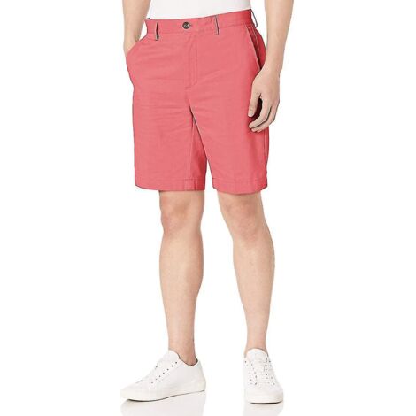 Short chino homme kaki - Taille 38 - Rose rouge (1/5)