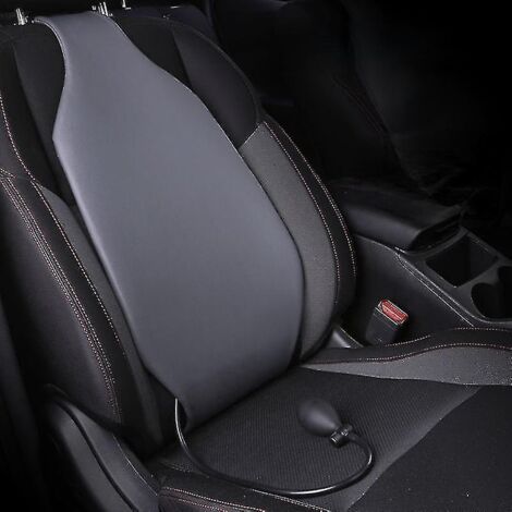 Coussin lombaire dynamique avec support pneumatique, soutien lombaire intelligent pour siège auto universel, pompe à air manuelle 09 (1/5)