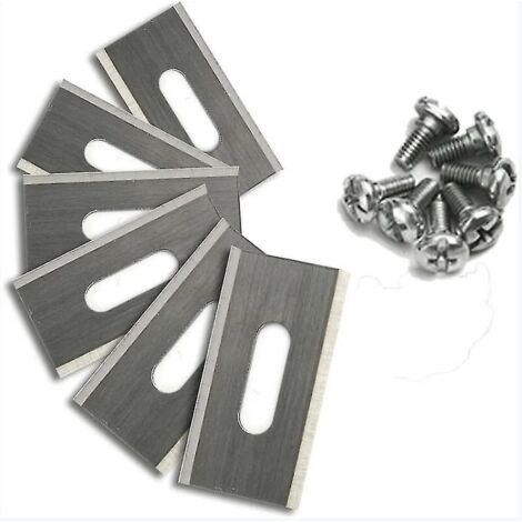 Lot de 30 lames de coupe pour tondeuse Husqvarna, double tranchant, en acier inoxydable, 36,5 x 18,5 x 0,65 mm, Versailles (1/4)