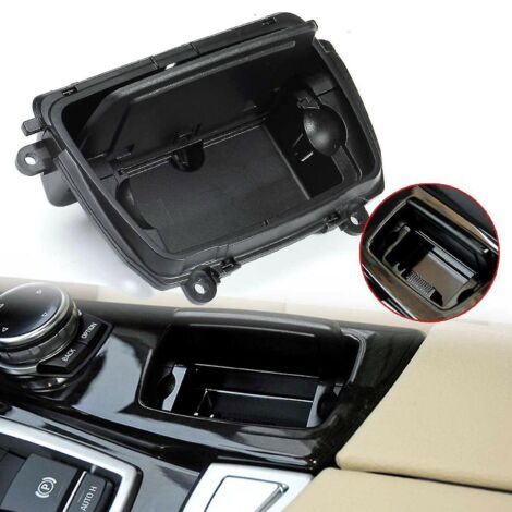 Cendrier de console centrale avant pour BMW Série 5 F10 F11 F18 520 525 535 (2010-2016) (1/5)
