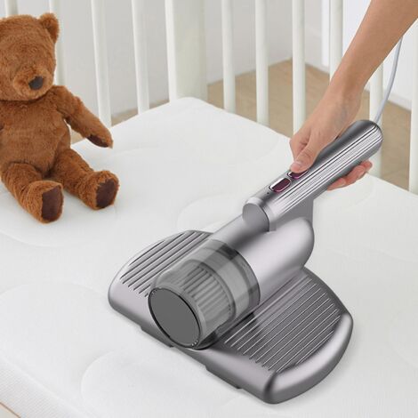 Aspirateur de lit, aspirateur de matelas 7,5 kPa, nettoyeur de matelas portatif en profondeur, double vibration haute fréquence, convient pour la literie, les canapés et autres tissus (1/5)