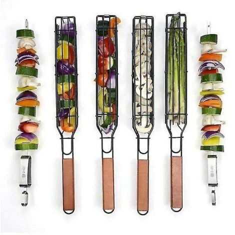 Paniers à griller portables - Lot de 2 paniers antiadhésifs Companion (1/5)