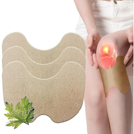 12/24/36 pièces de patchs adhésifs à l'absinthe pour soulager les douleurs au genou par moxibustion - 12 pièces (1/5)