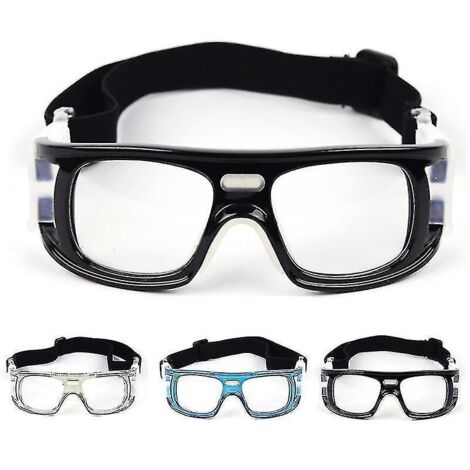 Lunettes de sport pour basketball, football, volleyball, lunettes de protection pour sports de plein air, lunettes d'entraînement anti-collision (1/3)