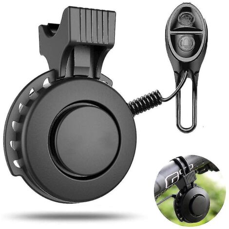 Klaxon pour vélo électrique 120 dB, 4 modes sonores, batterie rechargeable, étanche, compatible KiBlack. (1/5)
