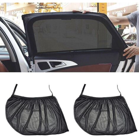1 paire de pare-soleil universels pour voiture, moustiquaire, protection UV pour lunette arrière (1/3)