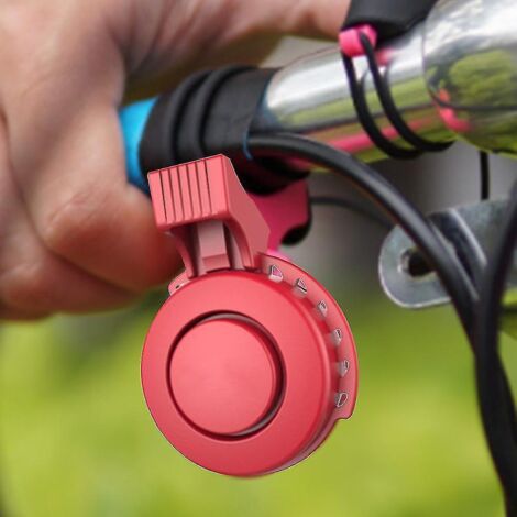 Sonnette électrique Vélo Housoutil – 6 Sons, 45dB, étanche Et Facile à Monter