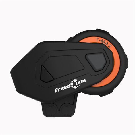 Casque de moto T-max pour 6 motards, portée de 1000 m, communication Bluetooth intégrée. (1/4)