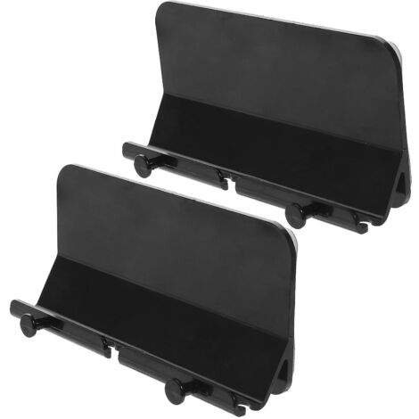 Lot de 2 supports muraux adhésifs pour téléphone portable avec crochet, servant également de support de charge. (1/5)
