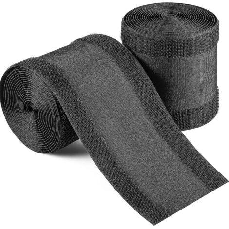Système de gestion des câbles Cable Grip pour moquette de bureau (noir, 2 pièces) (1/5)