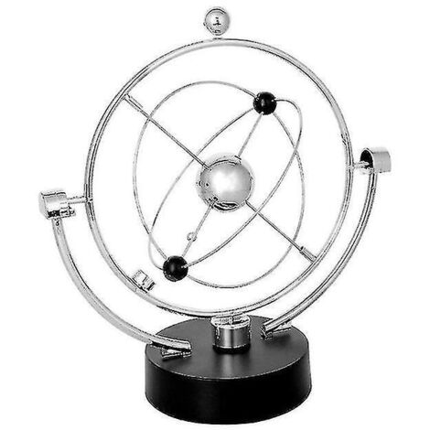 Modèle de globe terrestre, instrument de mouvement perpétuel rotatif, ornement magnétique, pendule de Newton, modèle de bureau, maison