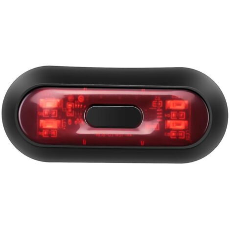 Feu de casque LED, feu stop rechargeable pour casque de moto, feu de sécurité arrière rouge pour vélo.
