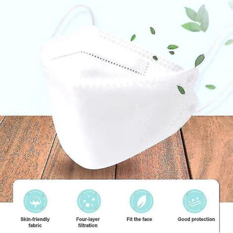 50 Masques de protection pour enfant à usage unique
