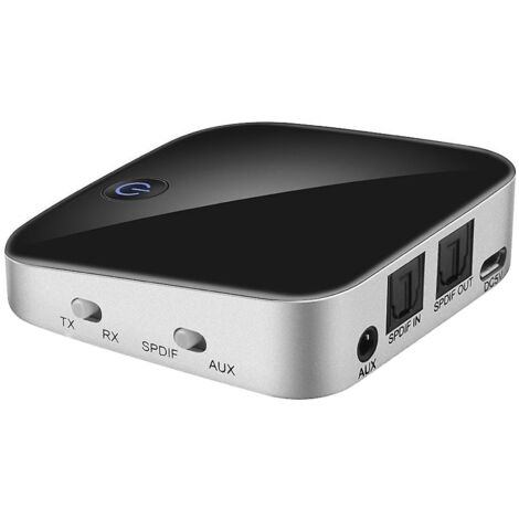 Adaptateur Bluetooth 5.0 Bti-029 2 en 1 : émetteur Bluetooth et récepteur audio SPDIF auxiliaire 3,5 mm pour casque (1/5)