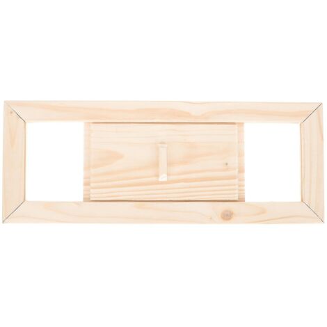 Ventilation en bois pour sauna, ventilation de sauna, fenêtre de ventilation pour sauna, fournitures pour sauna (1/5)