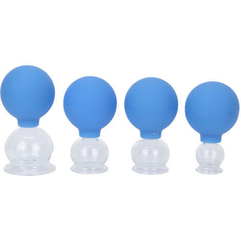 Kit de Ventouses en Verre Professionnel pour Massage Chinois du Corps, Visage et Épaules (1/5)