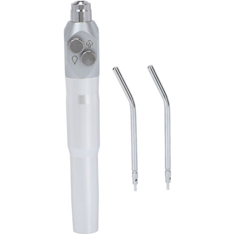 Pistolet à Air et Eau 3‑Voies en Alliage d'Aluminium avec 2 Buses Anti‑Rouille pour Dentisterie (1/5)