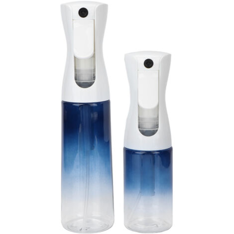 2 bouteilles vaporisateur vide voyage rechargeable brumisateur fin continu pour soins cheveux plantes et peau 300ml 200ml (1/5)