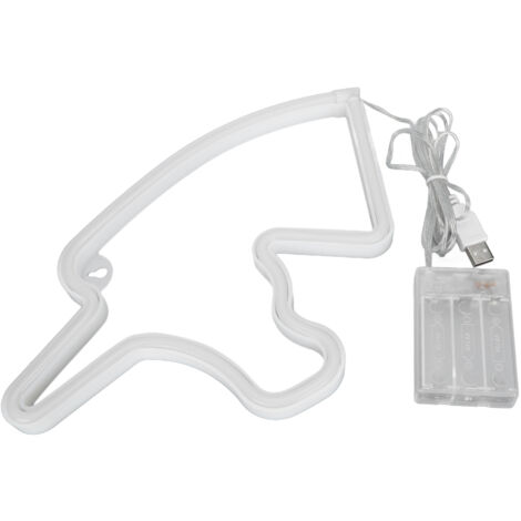 Enseigne LED Rose Romantique, Alimentation USB - Décoration Sûre pour Chambre, Spa, Fêtes et Salons (1/5)